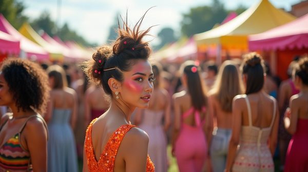 Maquillage festival : inspirations, astuces et looks résolument uniques
